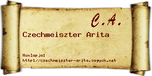 Czechmeiszter Arita névjegykártya